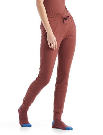 Icebreaker Merino Crush Pants Női Egy darab és készlet Lila | HU 1747AHKP